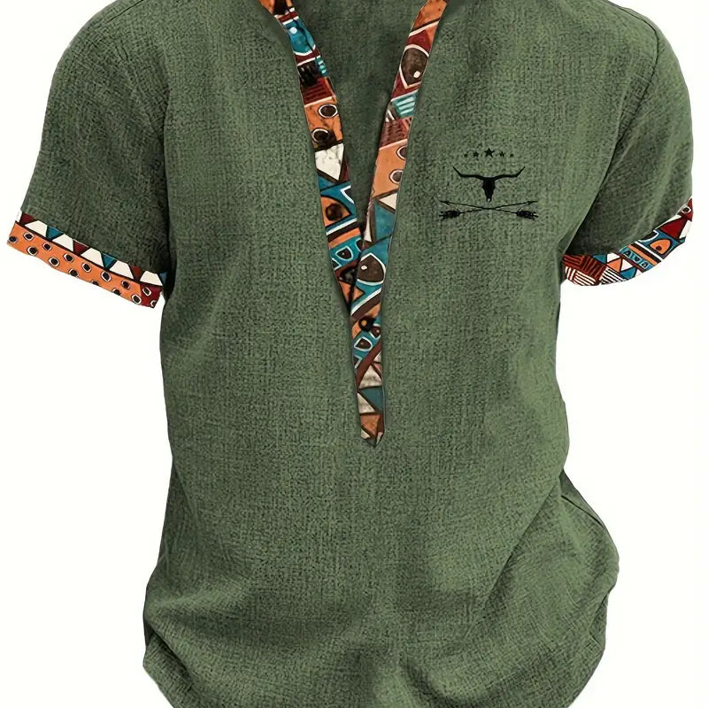 Nicolas - Chemise élégante à manches courtes