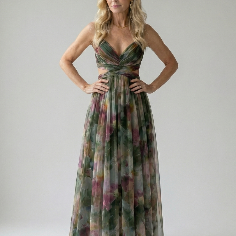 Caroline - Robe Maxi Enveloppante