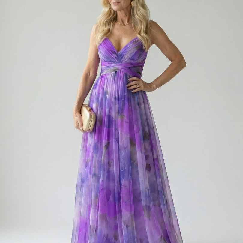 Caroline - Robe Maxi Enveloppante