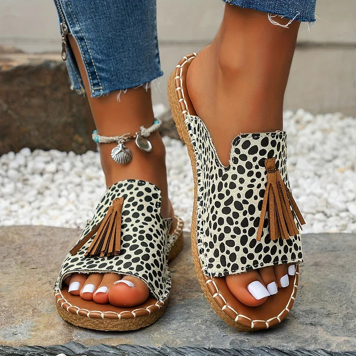 Flavie - Sandales Orthopédiques Plates Confortables