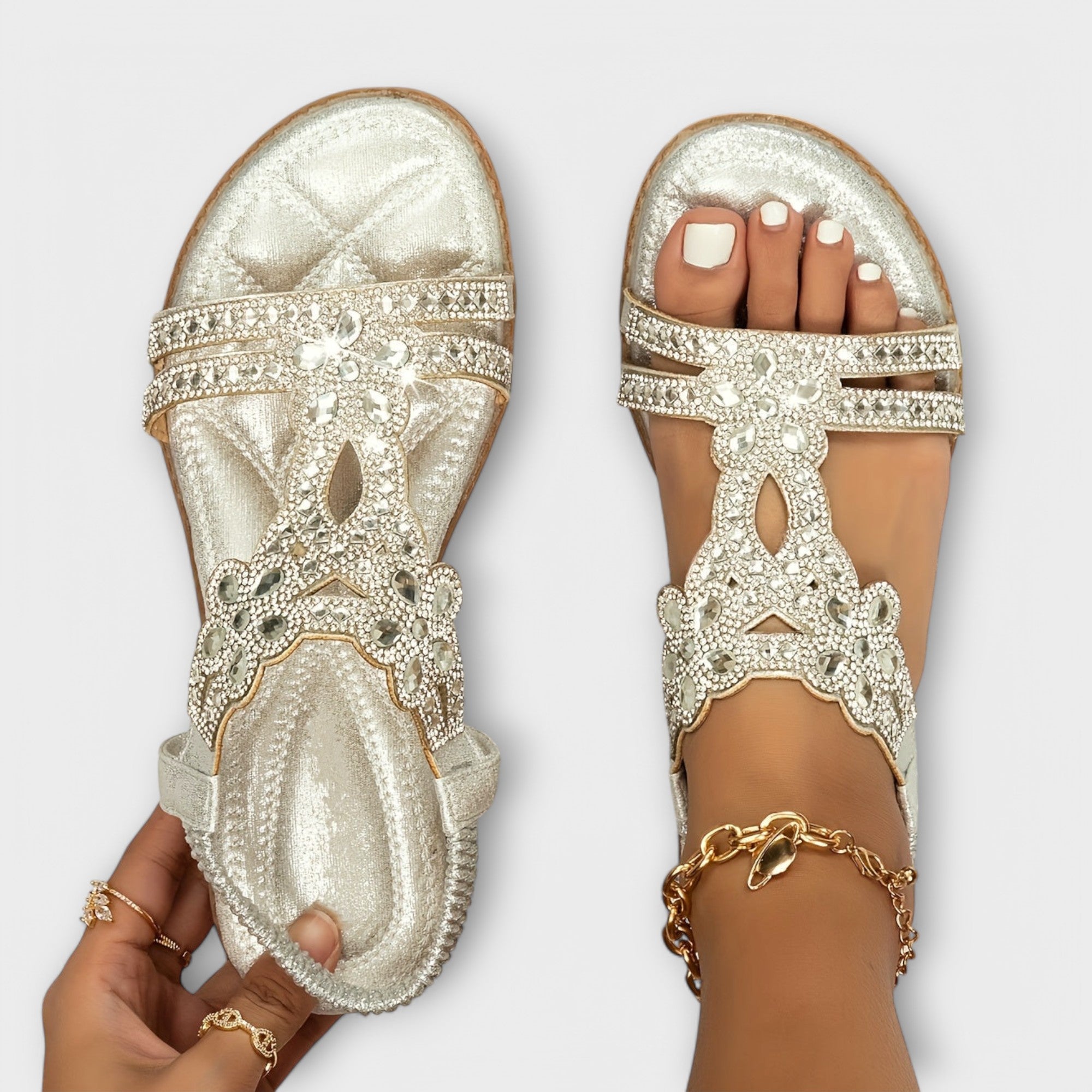 Fabienne - Sandales orthopédiques au style boho