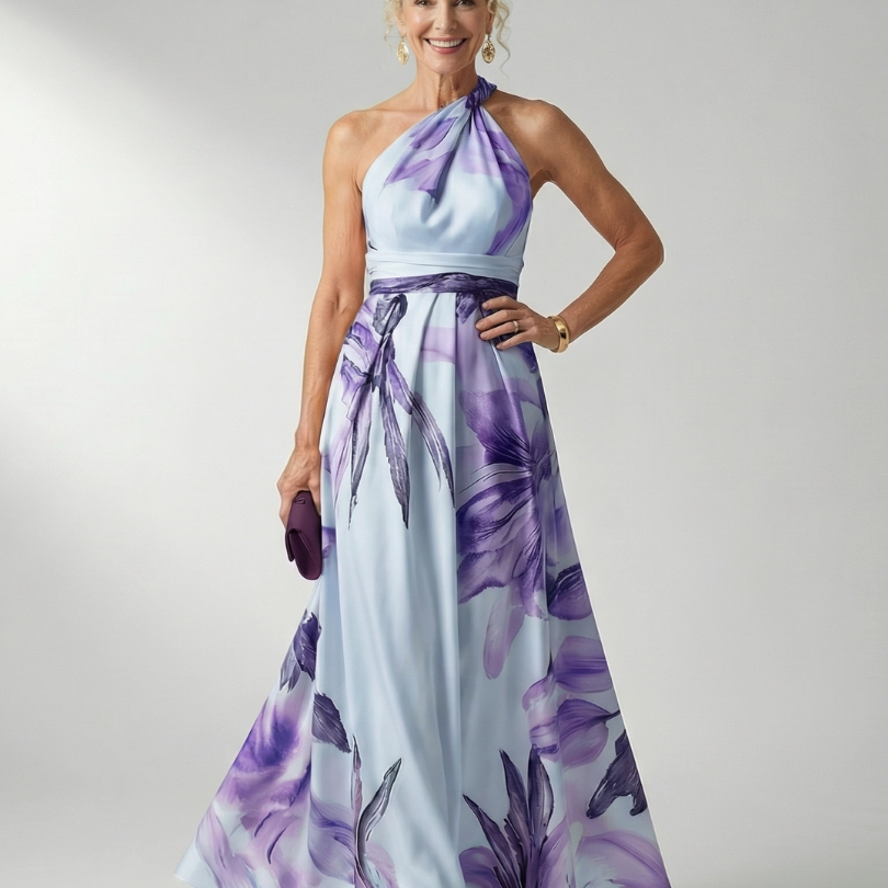 Naïs - Robe Maxi Fleurie
