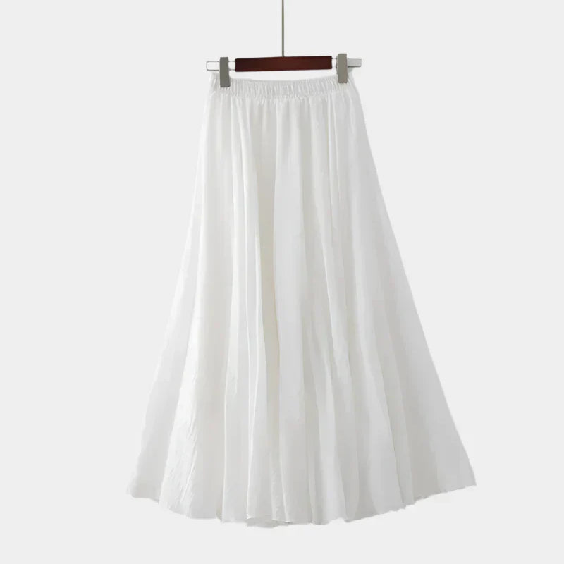 Florence - Jupe Élégante Taille Haute