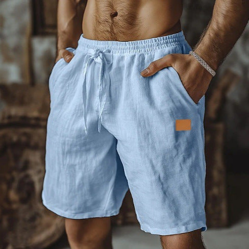 Denis - Short en lin décontracté pour homme