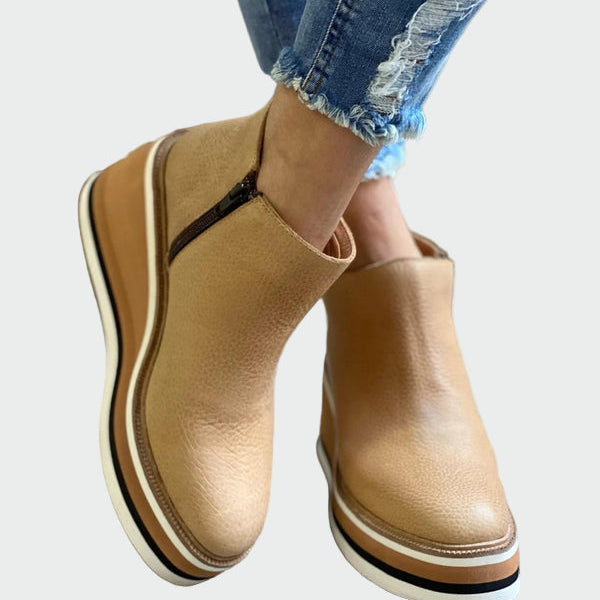 Justine - Bottines en Cuir Inkas