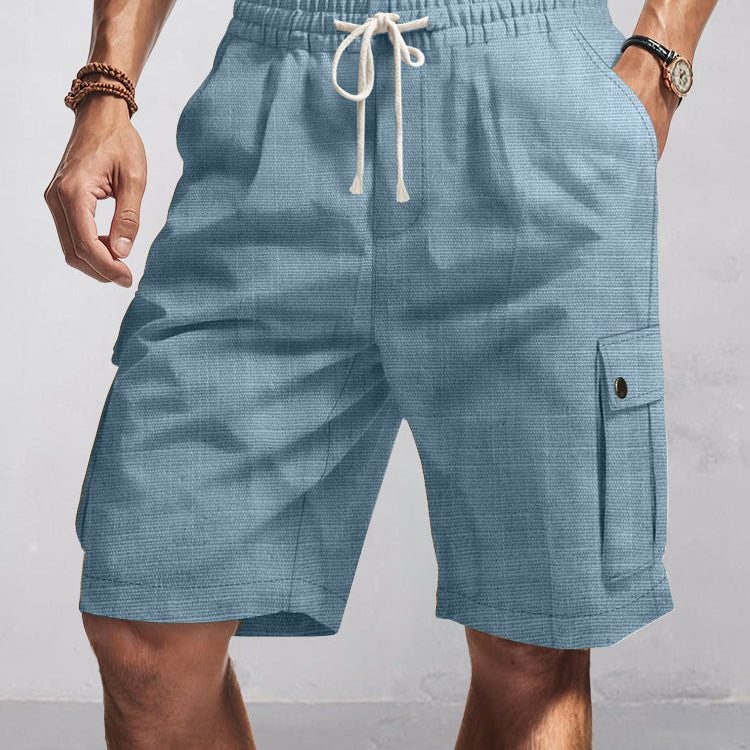 Xavier - Short cargo en coton essentiel