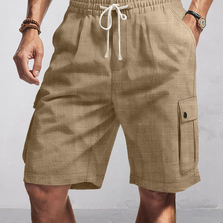 Xavier - Short cargo en coton essentiel