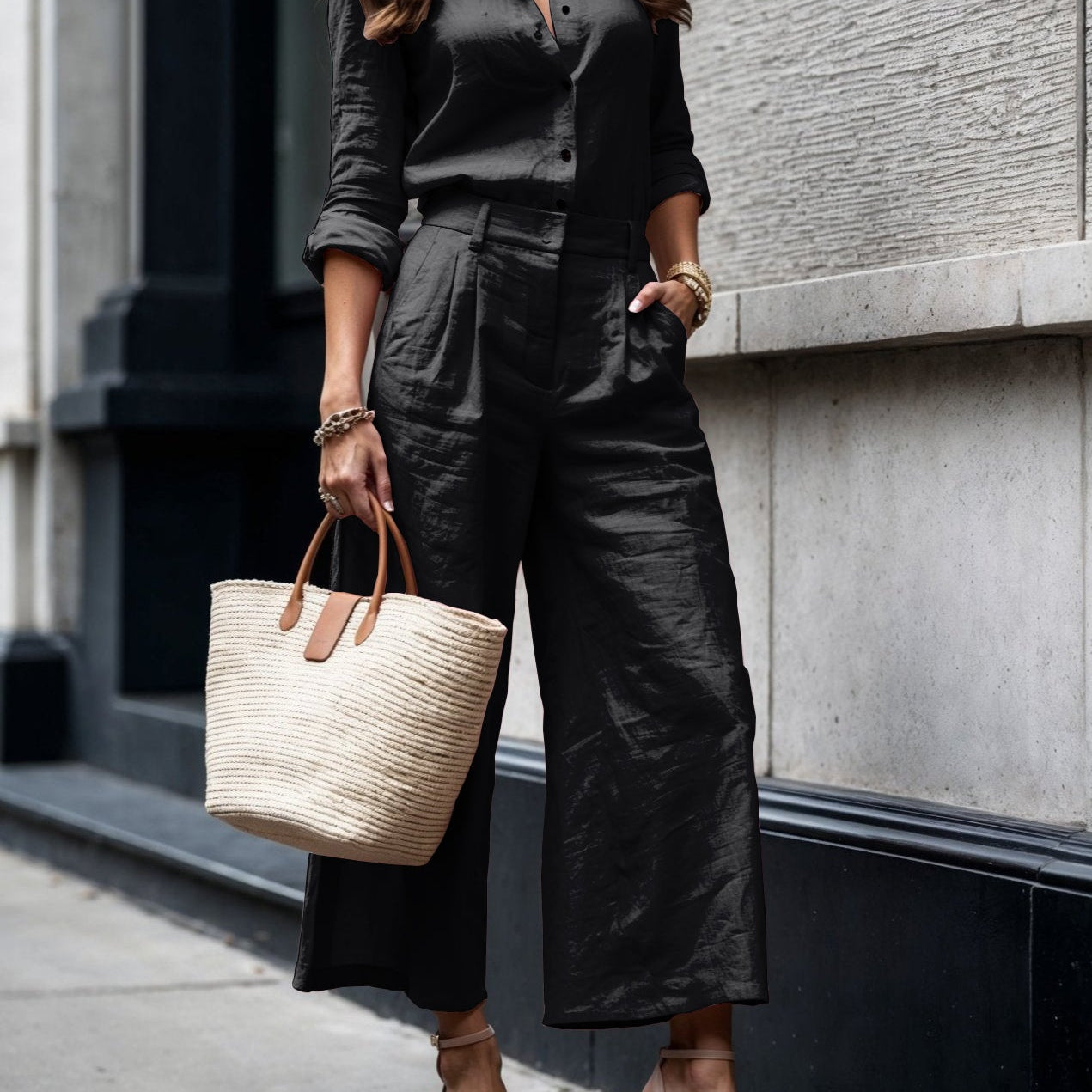 Mireille - Look Casual Chic Rose
