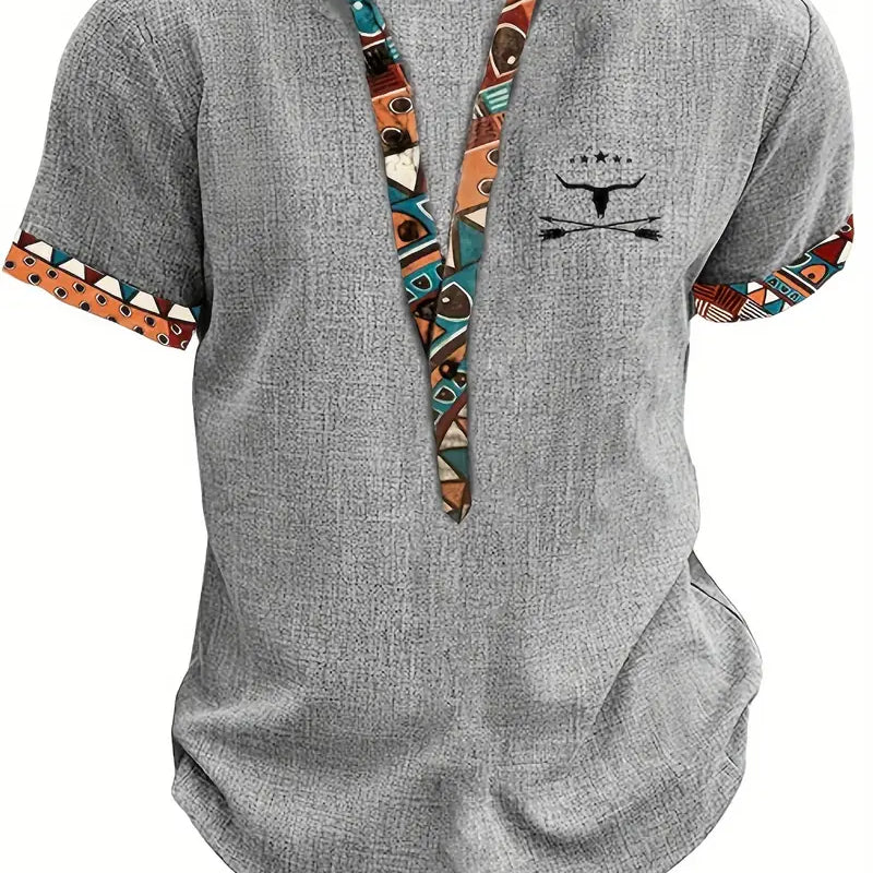 Nicolas - Chemise élégante à manches courtes