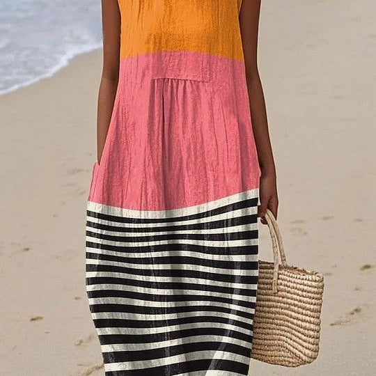 Florence - Robe Color Block