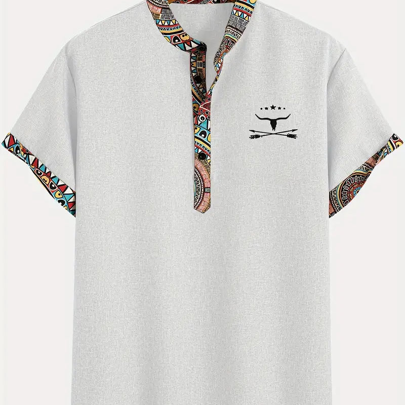 Nicolas - Chemise élégante à manches courtes
